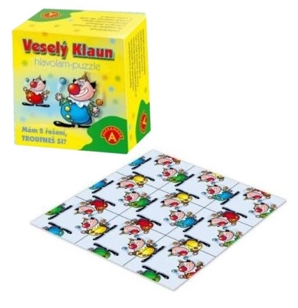 ALEXANDER Puzzle Veselý klaun 9 dílků
