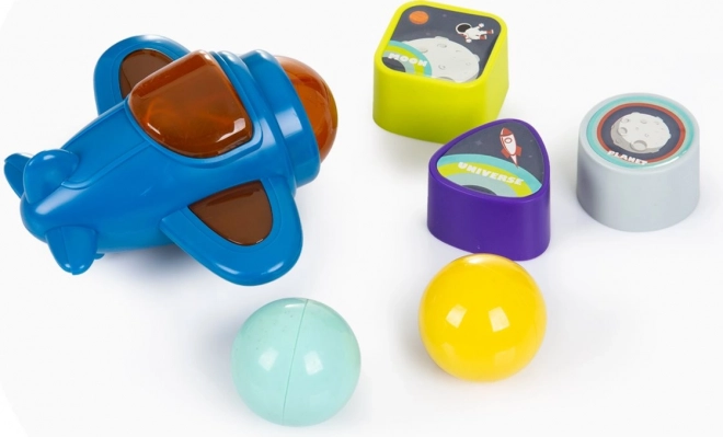 CHIPOLINO Chodítko interaktivní Plane Blue