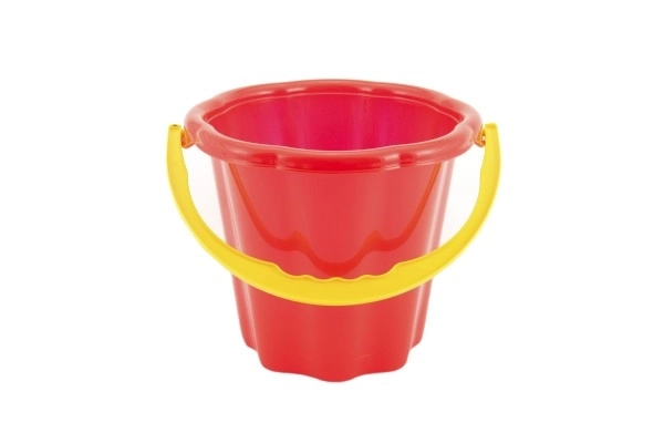 Kbelík na písek plast 19cm asst 4 barvy 12m+