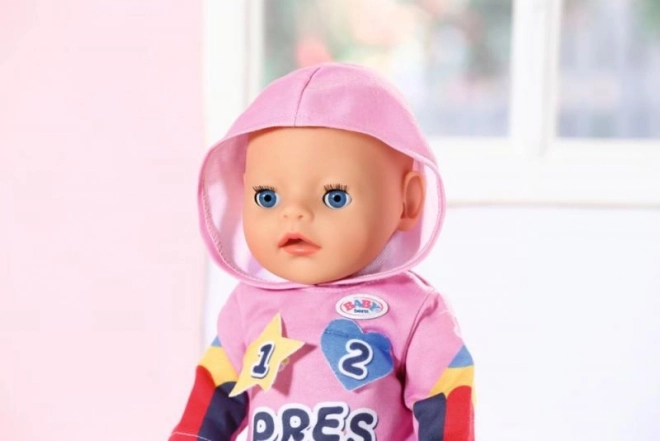 BABY born školkové dupačky s nášivkami pro panenky 36 cm