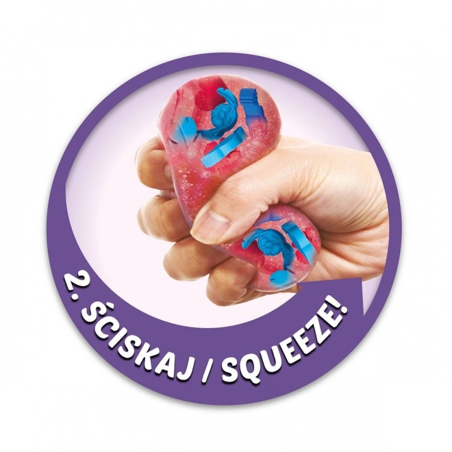 Sada Squeez Ball továrna na mačkací míčky - Stitch