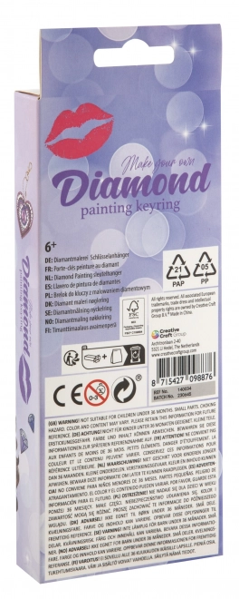 Diamantové Malování Přívěsek - Rty