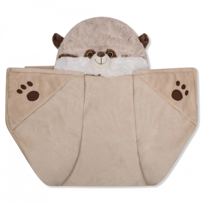 Hřejivá deka s kapucí Surikata od Cozy Noxxiez