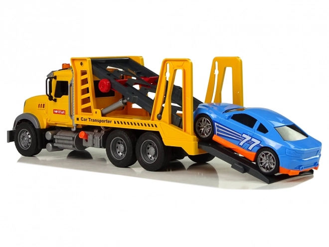 Transportér Nákladní automobil Nápověda Rampa Žluté zvuky Světla