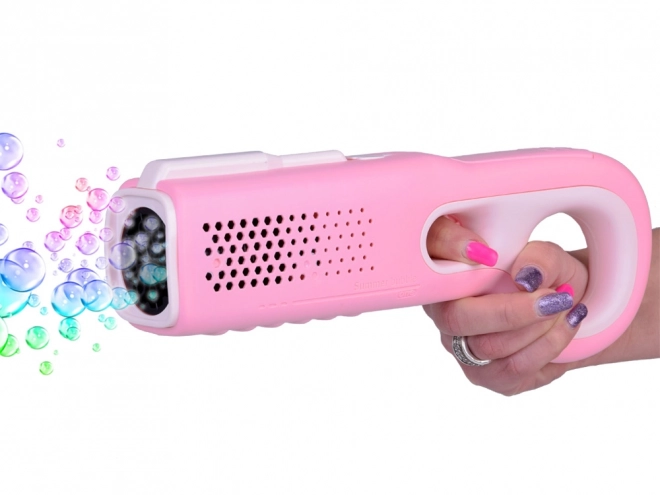 Pistoletek na bubliny pro děti – Růžová