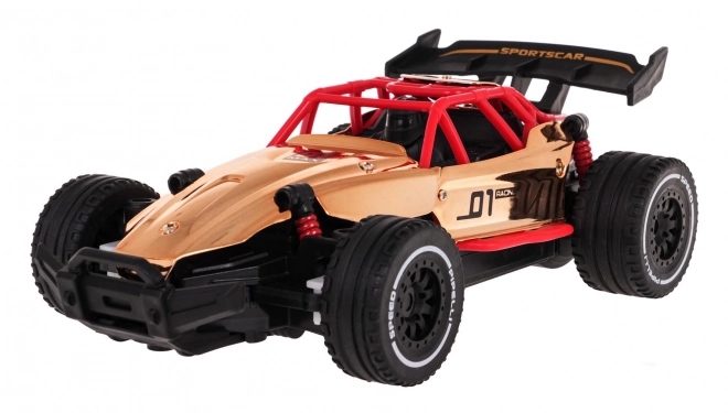 RACING 01 Zlaté R/C kovové auto