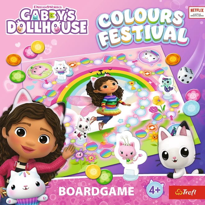 TREFL Hra Gábinin kouzelný domek: Festival barev