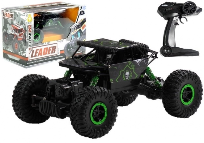 Auto na dálkové ovládání 4x4 zelené