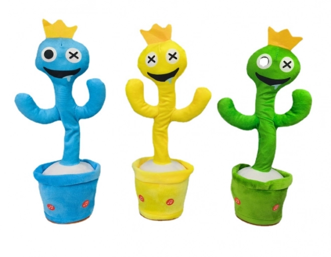 Dětská hračka - Tančící a zpívající maskot ROBLOX RAINBOW FRIENDS – zelený