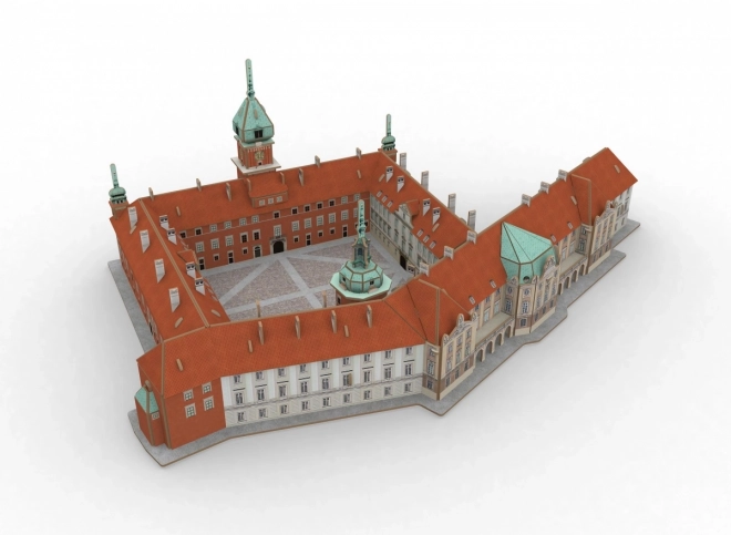 Puzzle 3D Královský hrad ve Varšavě