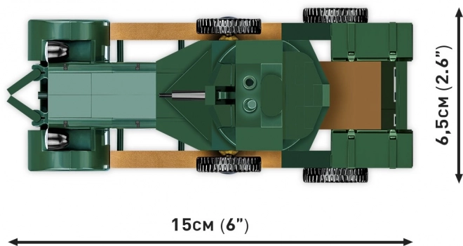 Klocki Historická Kolekce Rolls-Royce Obrněné Auto 1920 Vzor Mk I