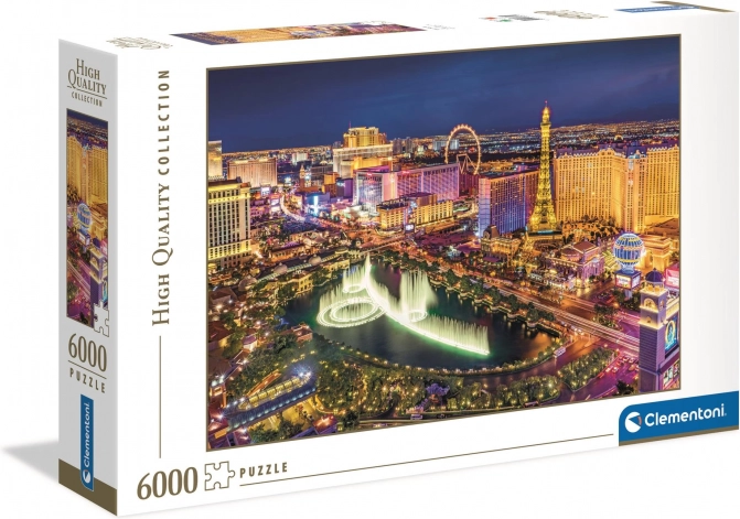 puzzle 6000 dílků las vegas