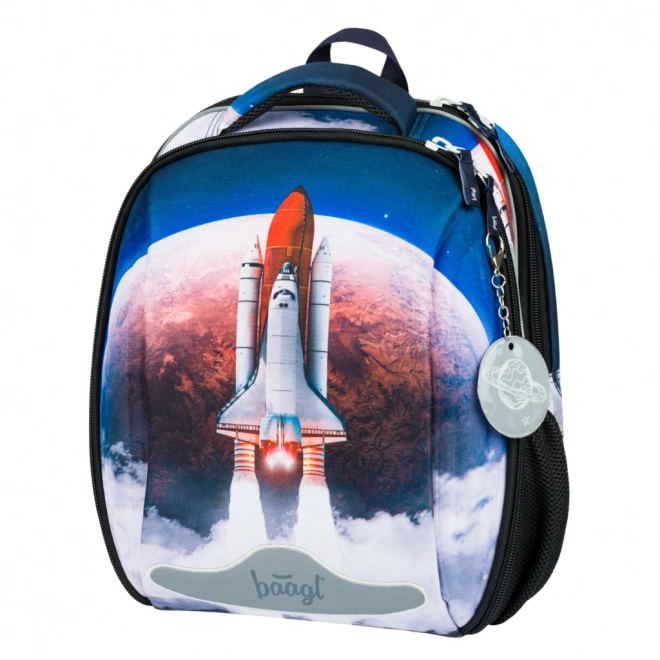 Baagl školní set Space Shuttle: aktovka, penál, sáček