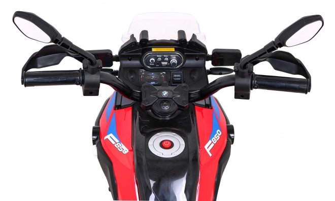 Dětská motorka BMW F850 GS na baterii červená