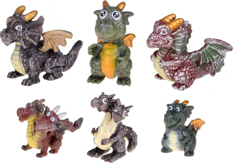 Šest jedinečných dráčků v jedné sadě