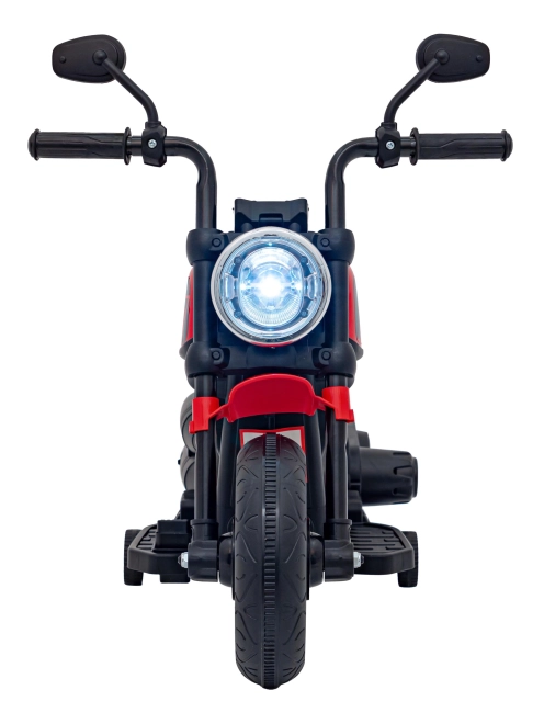 Motocikel Chopper FASTER – Červený