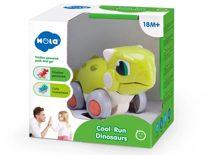 Jezdící roztomilý dinosaurus hračka – Zelená