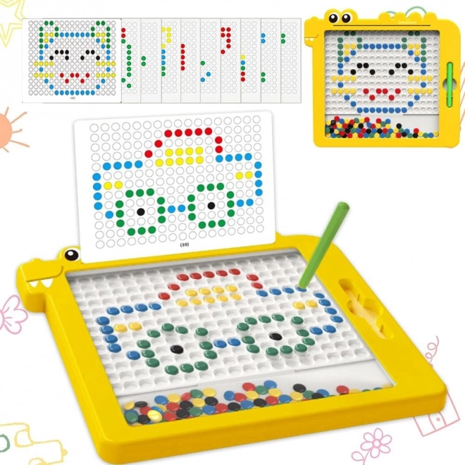 Magnetická tabule pro děti Montessori MagPad Dinosaurus
