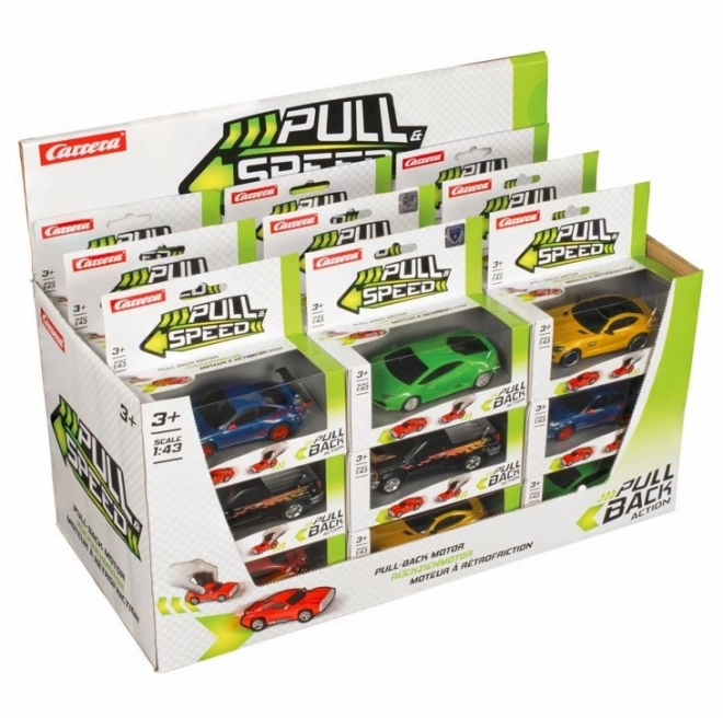Pull&Speed Mixed Cars /Display vehicle 27 kusů