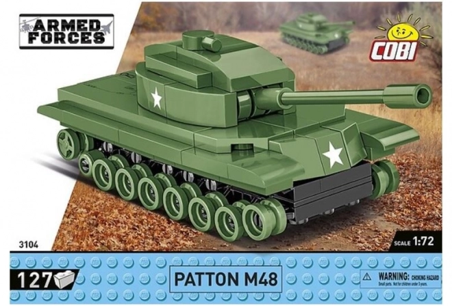 COBI 3104 Armed Forces Patton M48 , 1:72, 127 k