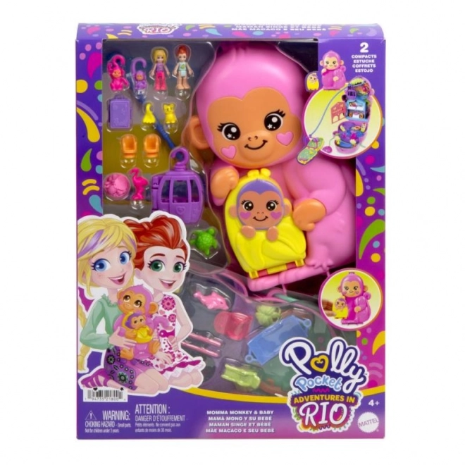 Polly Pocket Dobrodružství v Riu - Opice