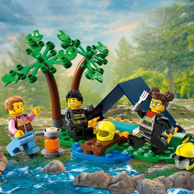 LEGO® City 60412 Hasičský vůz 4x4 a záchranný člun