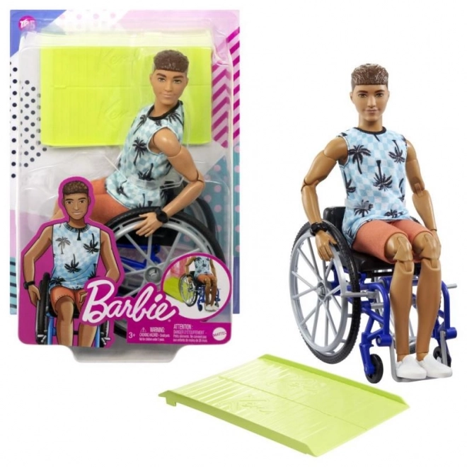 Ken Lalka Fashionistas na invalidním vozíku