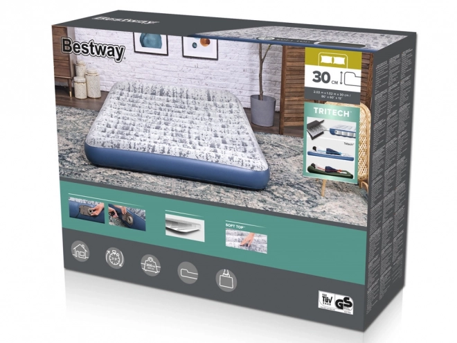 Dvouosobový nafukovací matrace Bestway Queen 203 x 152 x 30 cm