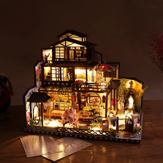 Miniatura domečku Honosná Sakurová Vila