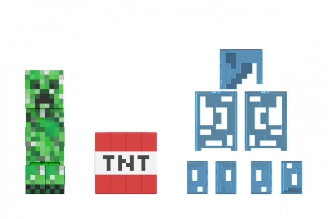 Minecraft Creeper diamantová úroveň