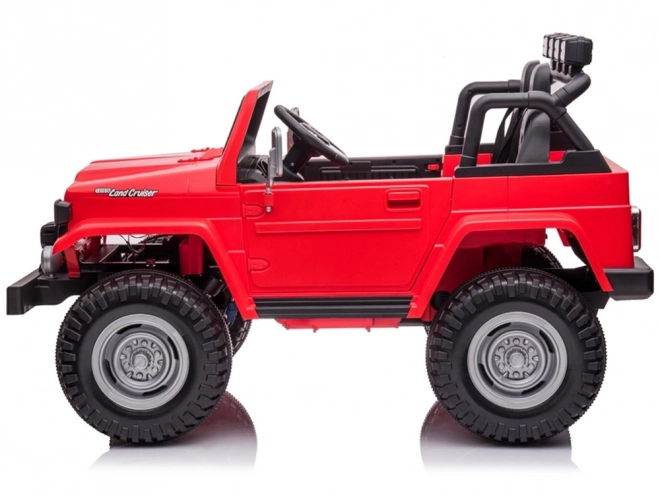 Dětské elektrické auto Toyota Land Cruiser – Červená