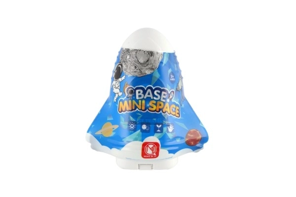 Raketoplán s doplňky plast 10x12x7cm