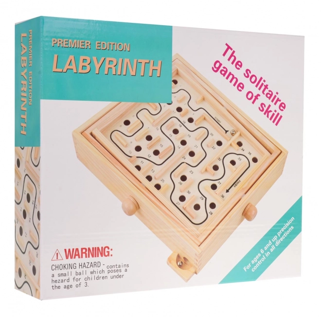Dřevěná arkádová hra Labyrinth
