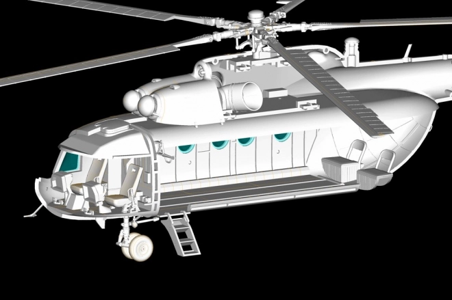 Model vrtulníku Mi-8T Hip-C