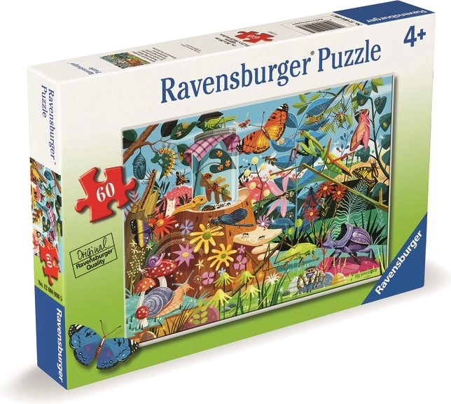 Puzzle Zahradní dobrodružství s broučky