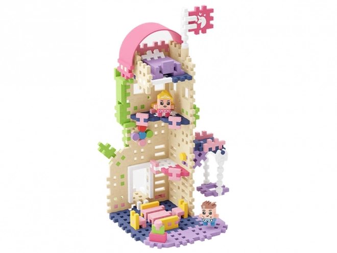 Stavebnice Waffle Mini - Princezna: Věž fantazie