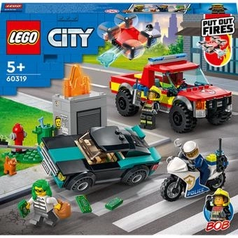 LEGO City 60319 Hasiči a policejní honička