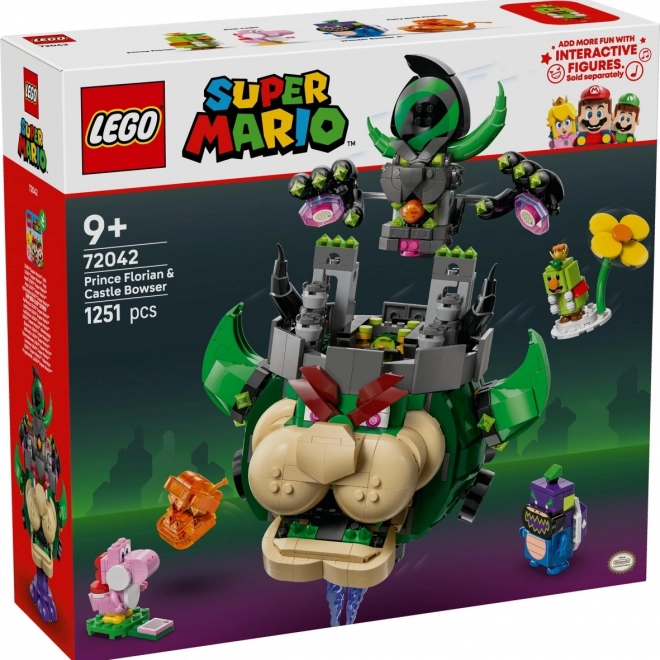 Kostky Super Mario Prince Florian a Hrad Bowser