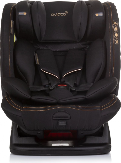 CHIPOLINO Autosedačka Aviato i-Size 40-150cm – Obsidian