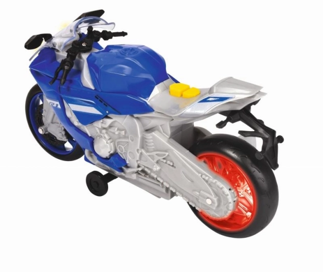 Hračka motocykl Yamaha R1 se světelnými efekty