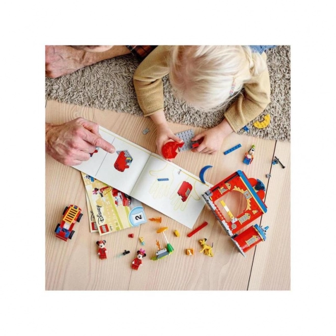 LEGO Mickey & Friends 10776 Hasičská stanice a auto Mickeyho a přátel