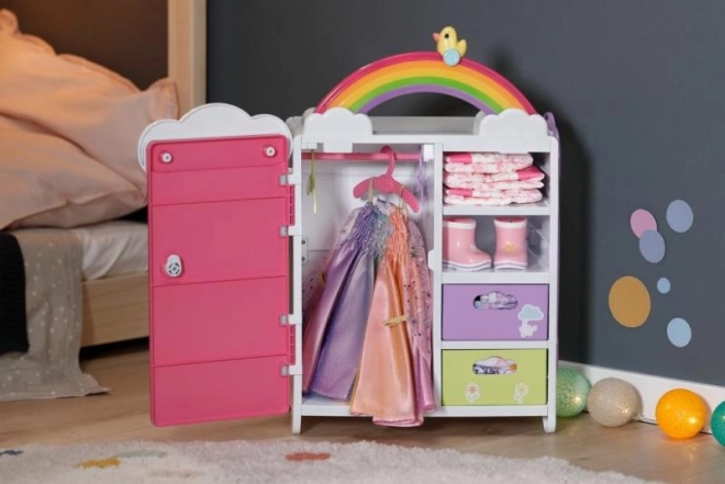 Šaty pro panenku BABY born Duhové Víla