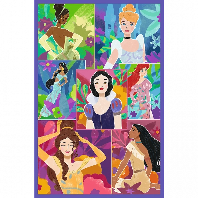 Puzzle 3x80 Přítelkyně Disney Princezen