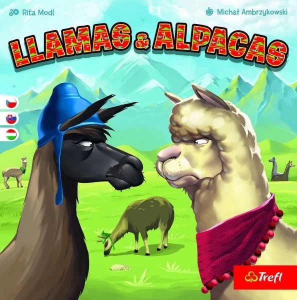 Lamy a Alpaky Společenská Hra