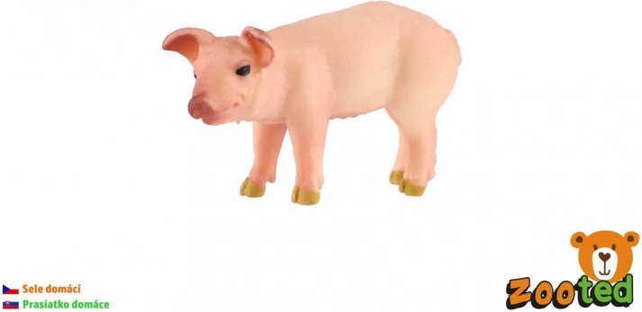 Plastové figurka prase domácí – sele 5 cm
