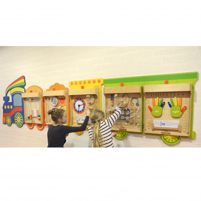 Systém pro Montáž Nástěnných Tabulí Masterkidz Flex - Vlak