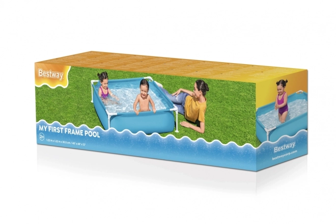 Dětský zahradní bazén 122 cm x 122 cm x 30 cm Bestway 56217