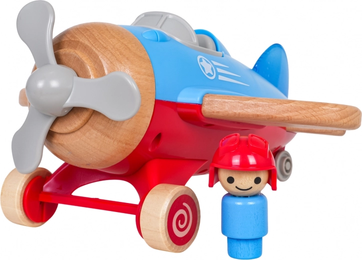 Odolná kombinace dřeva a plastu