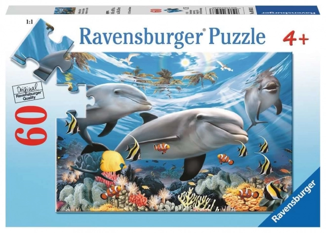Puzzle Karibský úsměv 60 dílků