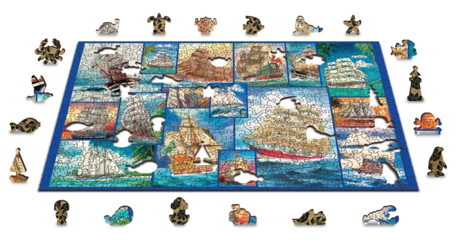 Oboustranné Puzzle 2v1